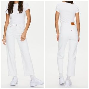 NEW Levi's Ribcage High Rise Straight Leg Mom Jean